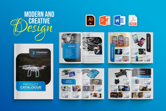 Download Modern Multipurpose Catalogue Template - Premium Bundle