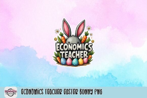 Download Economics Teacher Easter Bunny PNG - Economics Collection