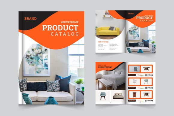 Download Modern A4 Product Catalogue Layout - Premium Resources