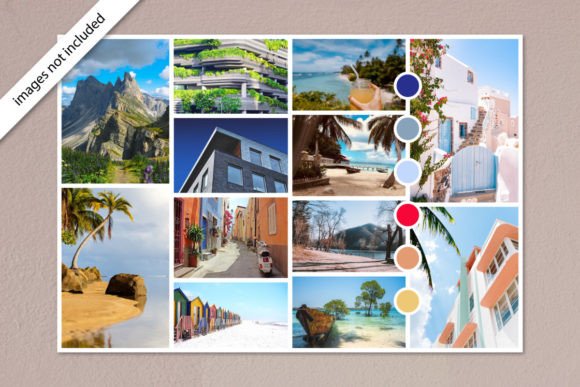 Download Simple Photo Collage Moodboard Template - Simple Collection