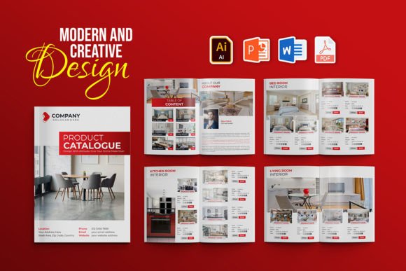 Download Modern Multipurpose Catalogue Template - Premium Bundle