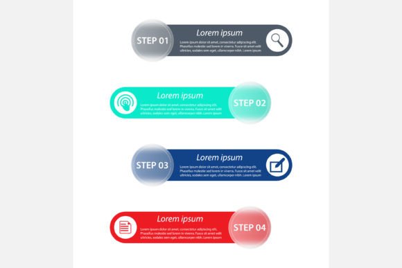 Download Infograph Realistic Frosted Glass Effect - Real Collection